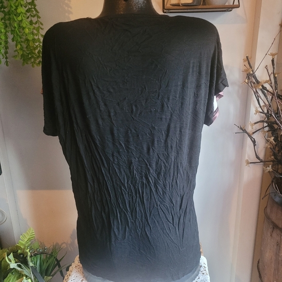 So Nice Collection Pink Short Sleeve With Black Backing XL - Picture 8 of 8